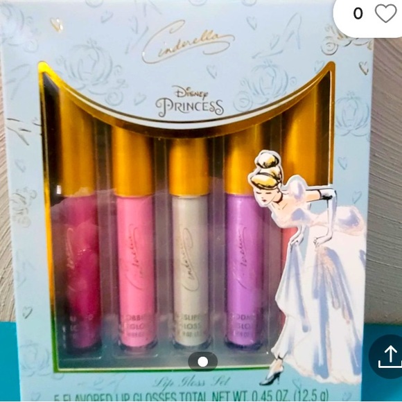Disney | Makeup | 5ct Disney Princess Cinderella Lip Gloss Set | Poshmark